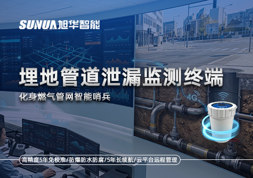阀井、地下管网全覆盖：埋地管道泄漏监测终端化身燃气管网智能哨兵